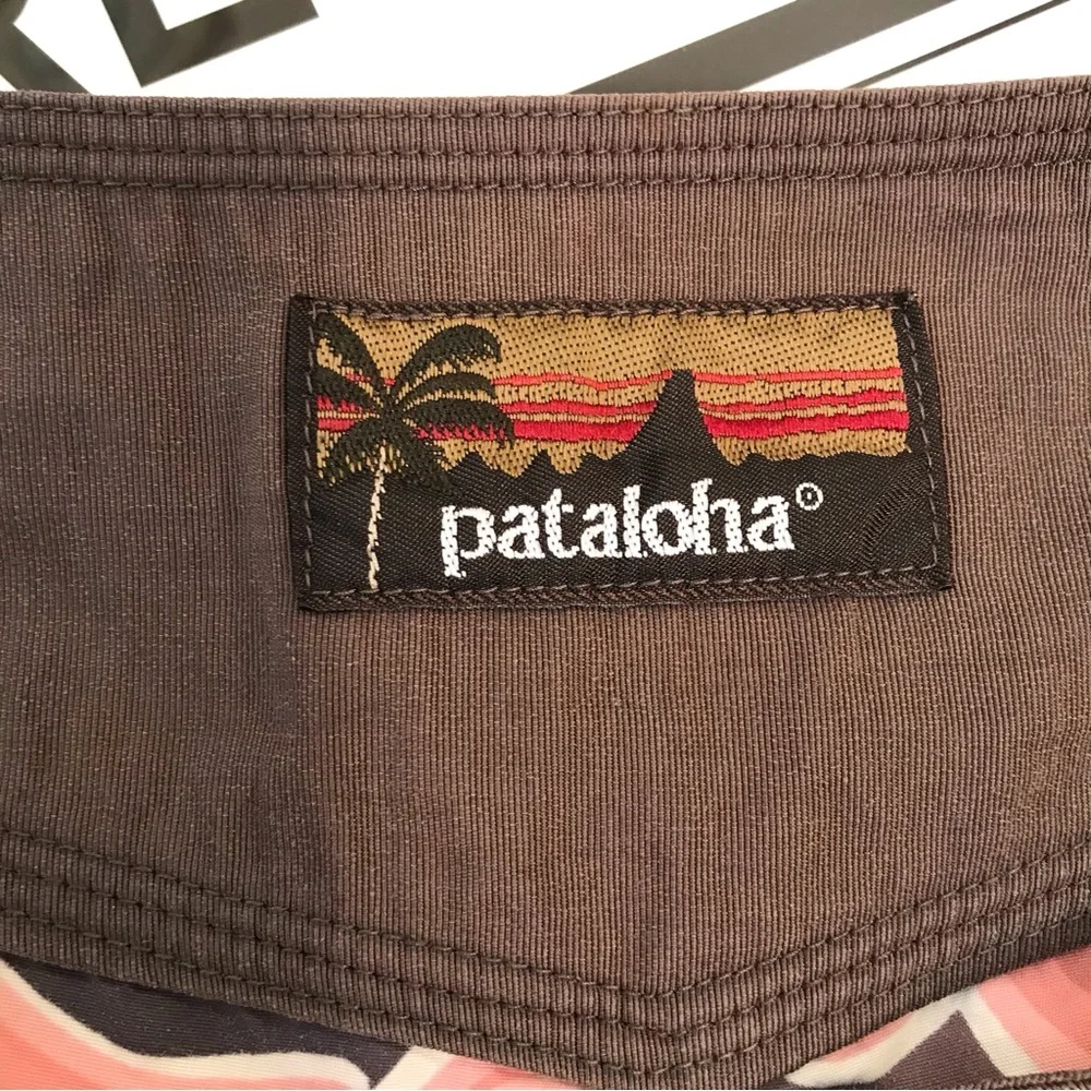 Vintage Patagonia Pataloha Board Shorts Megamendung Cloud Batik